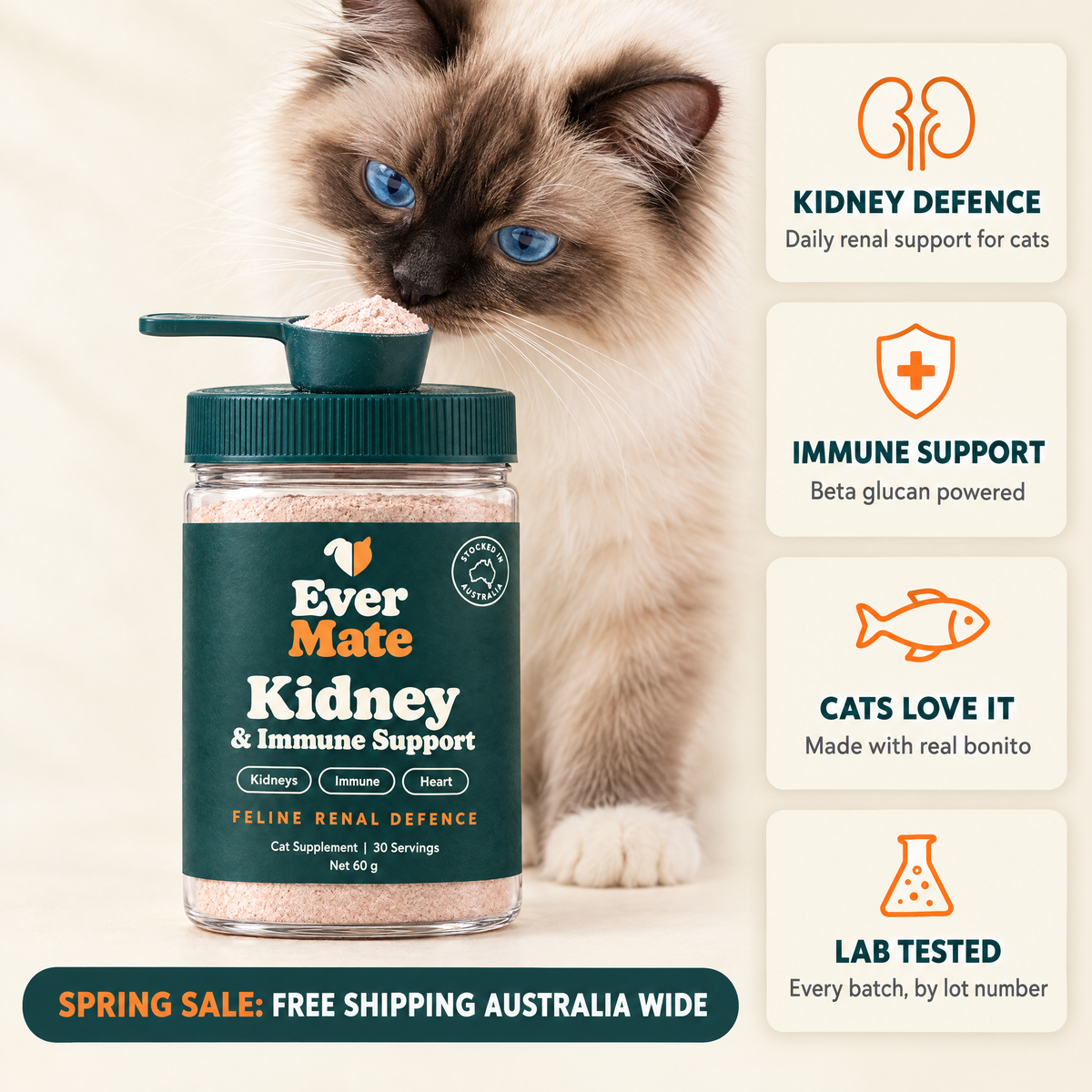 EverMate® Kidney & Immune Support for Cats